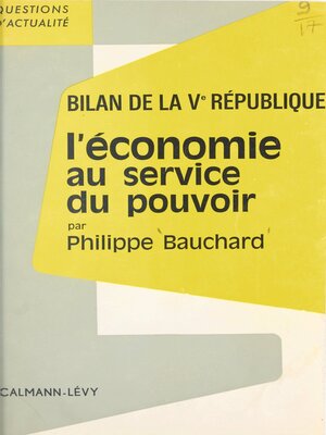 cover image of Bilan de la Ve République